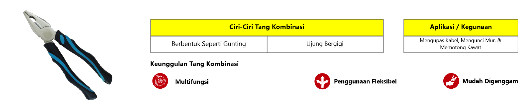 Tang kombinasi
